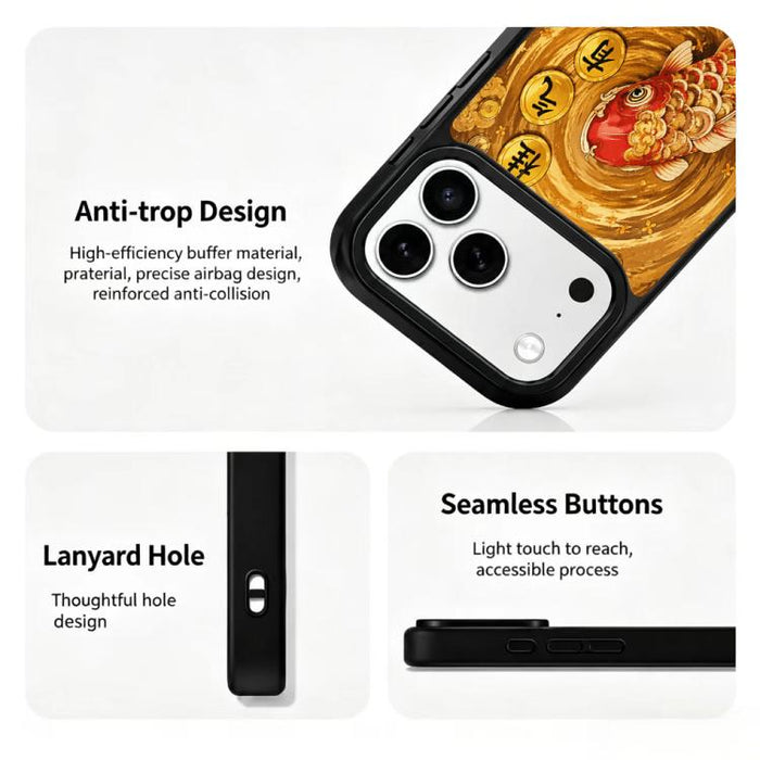 Funda magnética de silicona para teléfono Earth Series PC, For iPhone 17 Pro Max, For iPhone 17 Pro