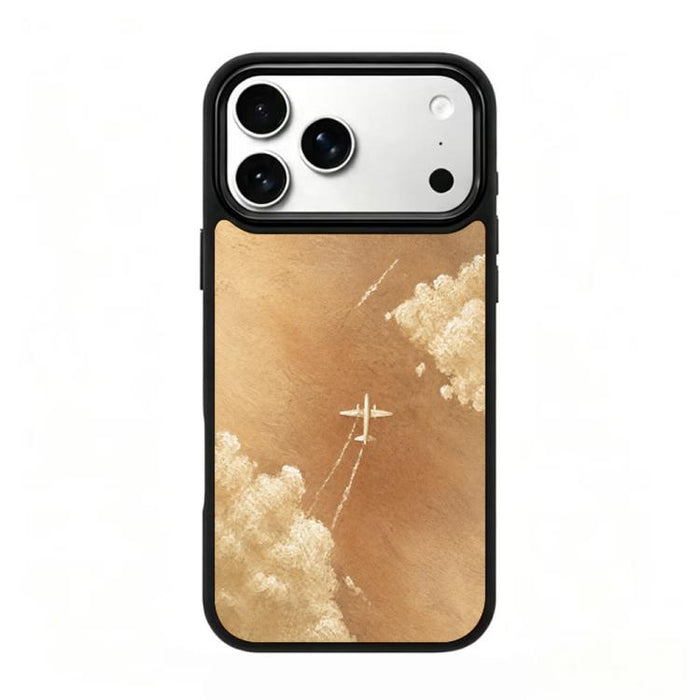 Funda magnética de silicona para teléfono Earth Series PC, For iPhone 17 Pro Max, For iPhone 17 Pro