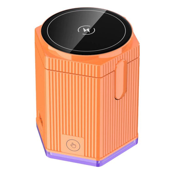 Soporte de escritorio para teléfono con cargador inalámbrico magnético multifuncional T10 de 15 W
