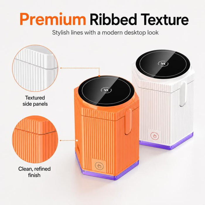 Soporte de escritorio para teléfono con cargador inalámbrico magnético multifuncional T10 de 15 W