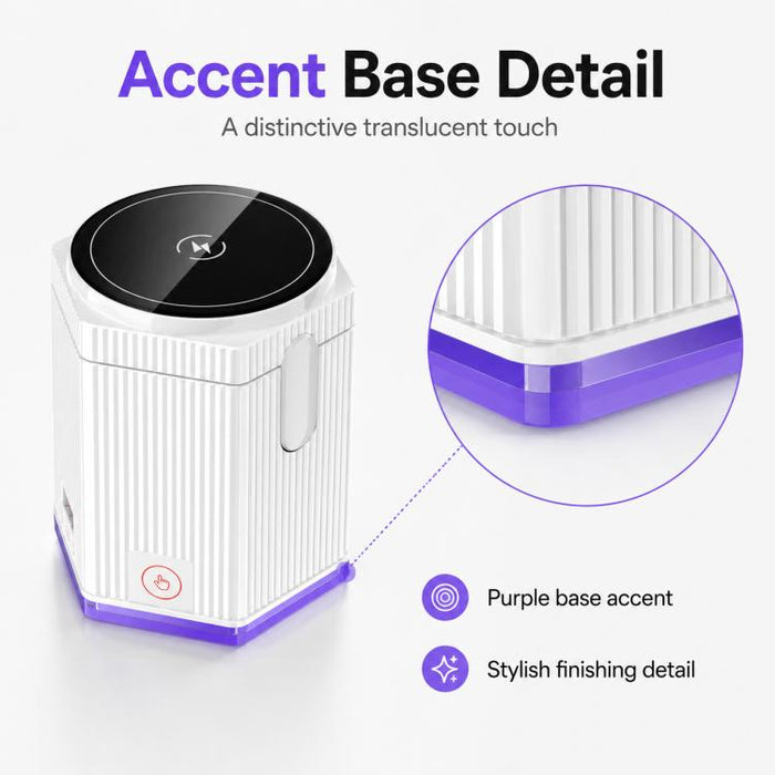 Soporte de escritorio para teléfono con cargador inalámbrico magnético multifuncional T10 de 15 W