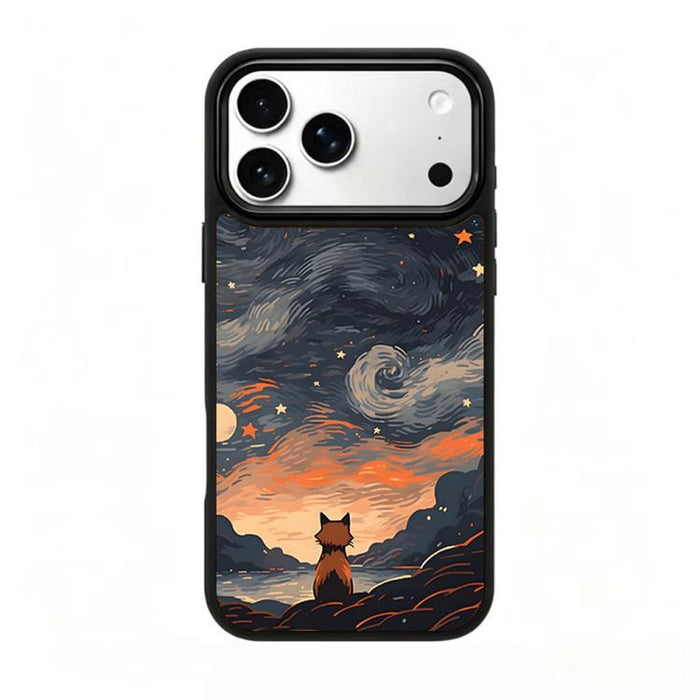 Funda magnética de silicona para teléfono con estampado colorido, For iPhone 18 Pro / 17 Pro, For iPhone 18 Pro Max / 17 Pro Max