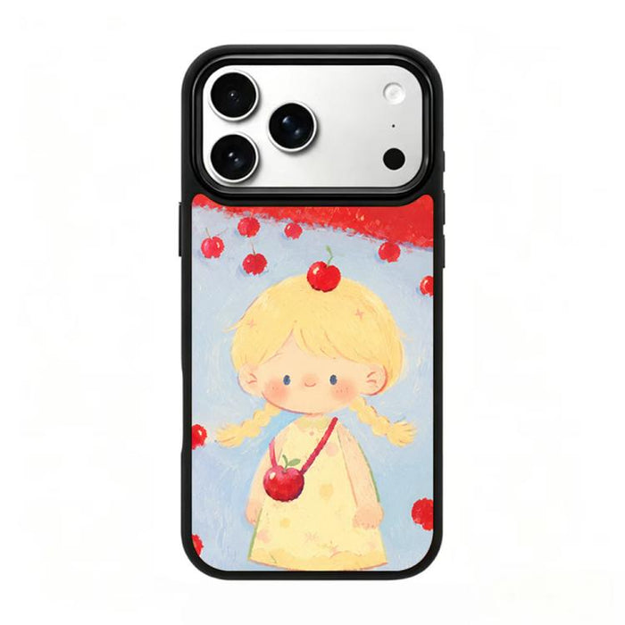 Funda magnética de silicona para teléfono con estampado colorido, For iPhone 18 Pro / 17 Pro, For iPhone 18 Pro Max / 17 Pro Max