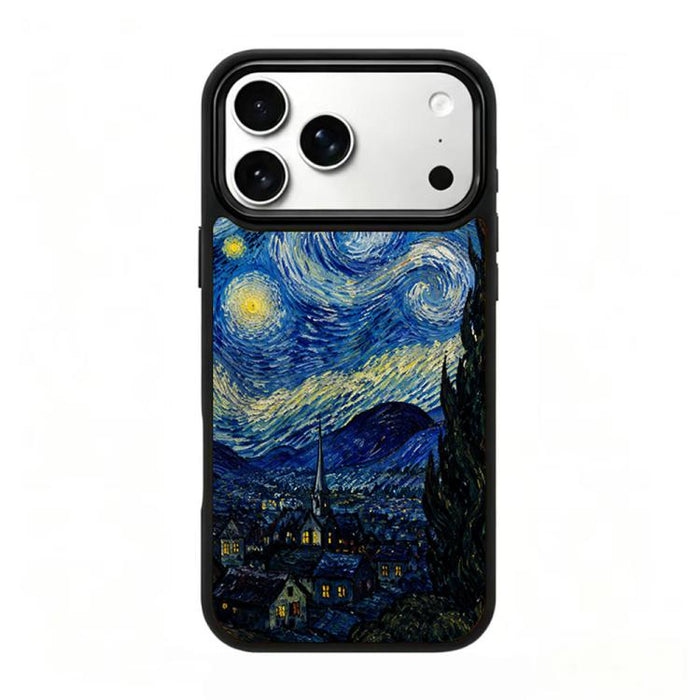 Funda magnética de silicona para teléfono con estampado colorido, For iPhone 17 Pro Max, For iPhone 17 Pro