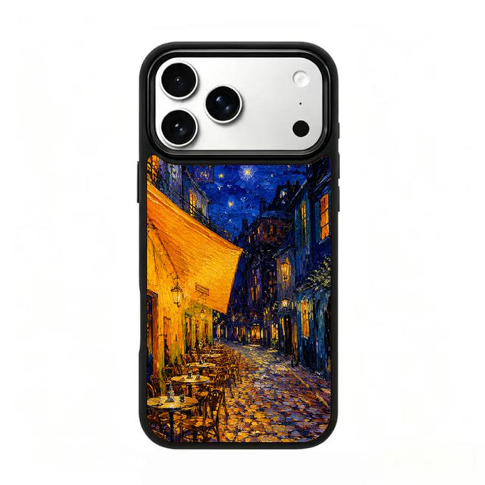 Funda magnética de silicona para teléfono con estampado colorido, For iPhone 17 Pro Max, For iPhone 17 Pro