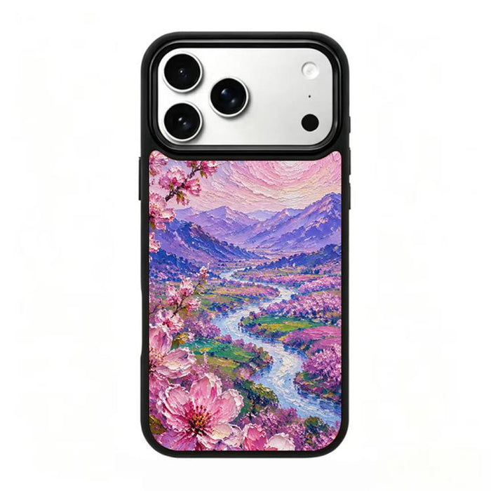 Funda magnética de silicona para teléfono con estampado colorido, For iPhone 17 Pro Max, For iPhone 17 Pro
