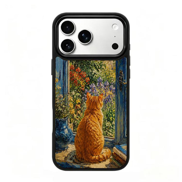 Funda magnética de silicona para teléfono con estampado colorido, For iPhone 17 Pro Max, For iPhone 17 Pro