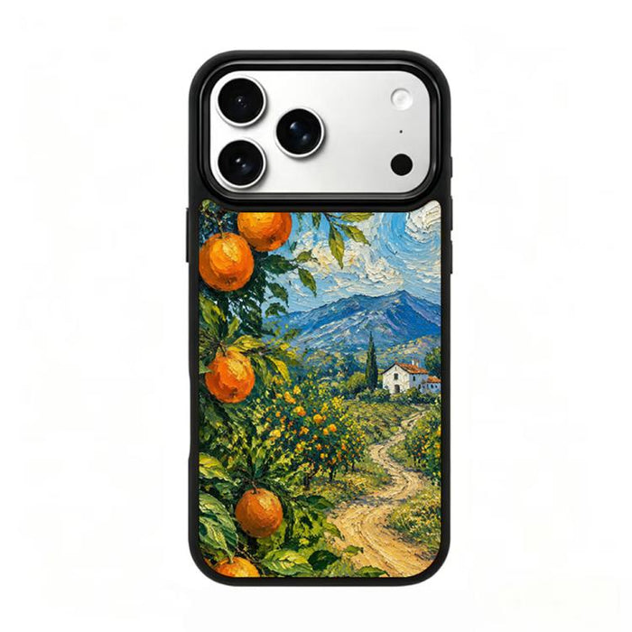 Funda magnética de silicona para teléfono con estampado colorido, For iPhone 17 Pro Max, For iPhone 17 Pro