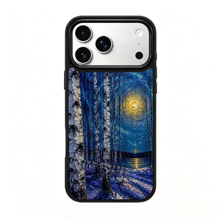 Funda magnética de silicona para teléfono con estampado colorido, For iPhone 17 Pro Max, For iPhone 17 Pro