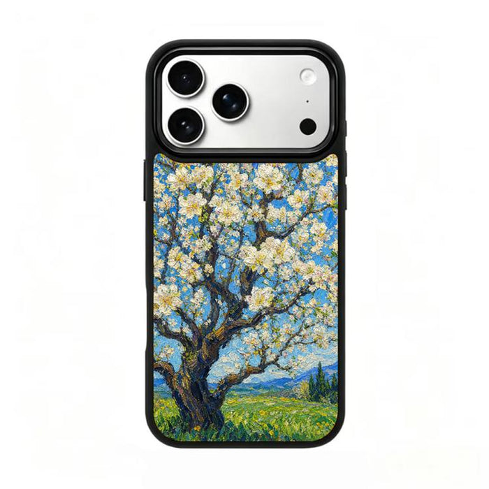Funda magnética de silicona para teléfono con estampado colorido, For iPhone 17 Pro Max, For iPhone 17 Pro