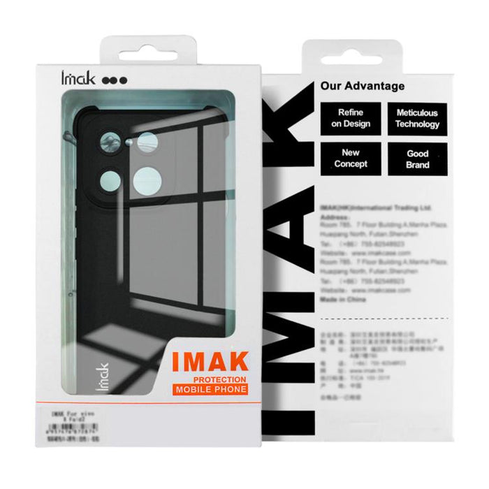 Funda para teléfono Imak a prueba de golpes con airbag de TPU, For Xiaomi 17 Max 5G