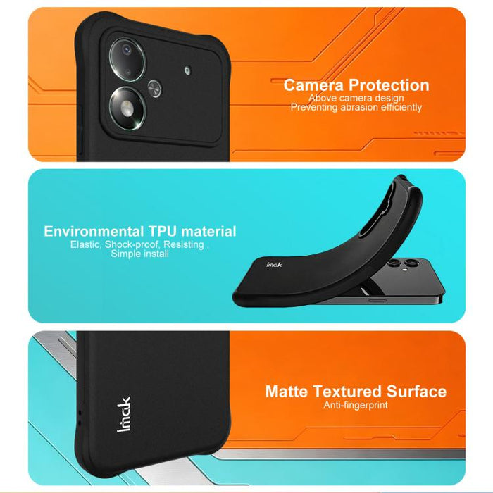 Funda para teléfono Imak a prueba de golpes con airbag de TPU, For Xiaomi 17 Max 5G