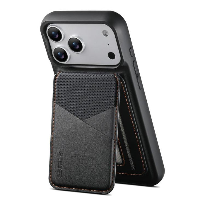 Funda para teléfono ESEBLE E6 de piel vegana con tarjetero desmontable y protección RFID magnética., For iPhone 17 Pro Max, For iPhone 17 Pro, For iPhone 17, For iPhone Air, For iPhone 16 Pro Max, For iPhone 16 Pro, For iPhone 16 Plus, For iPhone 16   ...