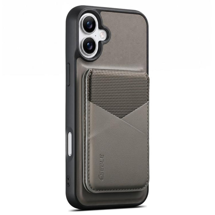 Funda para teléfono ESEBLE E6 de piel vegana con tarjetero desmontable y protección RFID magnética., For iPhone 17 Pro Max, For iPhone 17 Pro, For iPhone 17, For iPhone Air, For iPhone 16 Pro Max, For iPhone 16 Pro, For iPhone 16 Plus, For iPhone 16   ...