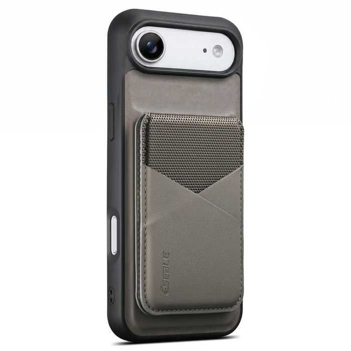 Funda para teléfono ESEBLE E6 de piel vegana con tarjetero desmontable y protección RFID magnética., For iPhone 17 Pro Max, For iPhone 17 Pro, For iPhone 17, For iPhone Air, For iPhone 16 Pro Max, For iPhone 16 Pro, For iPhone 16 Plus, For iPhone 16   ...