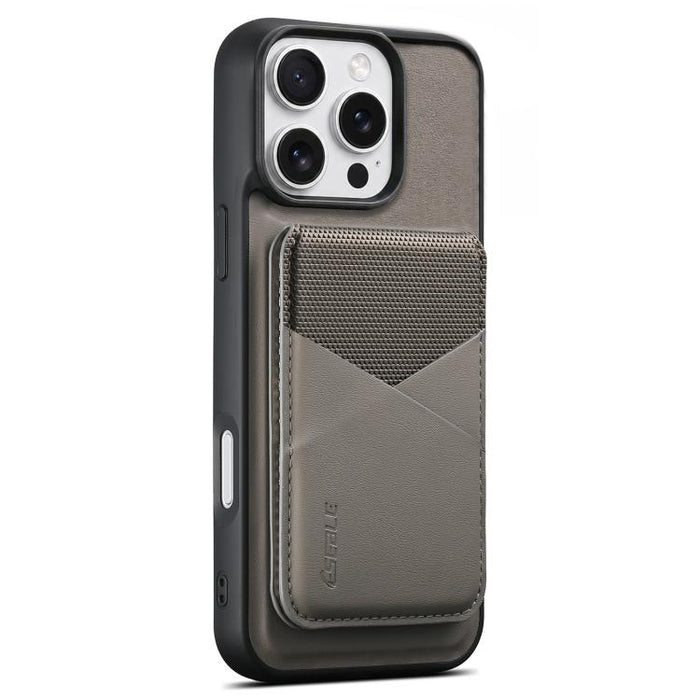 Funda para teléfono ESEBLE E6 de piel vegana con tarjetero desmontable y protección RFID magnética., For iPhone 17 Pro Max, For iPhone 17 Pro, For iPhone 17, For iPhone Air, For iPhone 16 Pro Max, For iPhone 16 Pro, For iPhone 16 Plus, For iPhone 16   ...