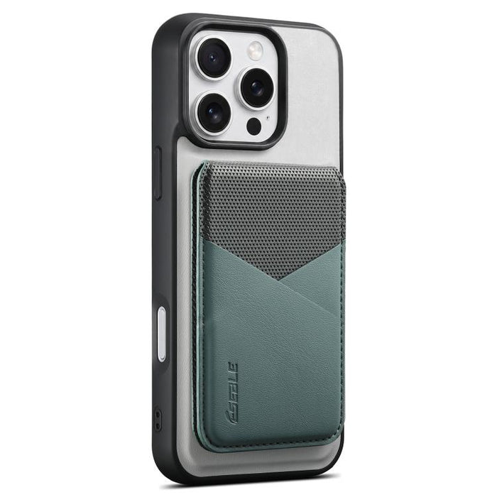 Funda para teléfono ESEBLE E6 de piel vegana con tarjetero desmontable y protección RFID magnética., For iPhone 17 Pro Max, For iPhone 17 Pro, For iPhone 17, For iPhone Air, For iPhone 16 Pro Max, For iPhone 16 Pro, For iPhone 16 Plus, For iPhone 16   ...