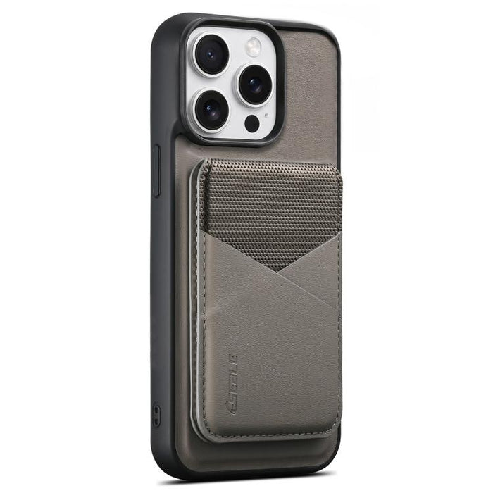 Funda para teléfono ESEBLE E6 de piel vegana con tarjetero desmontable y protección RFID magnética., For iPhone 17 Pro Max, For iPhone 17 Pro, For iPhone 17, For iPhone Air, For iPhone 16 Pro Max, For iPhone 16 Pro, For iPhone 16 Plus, For iPhone 16   ...