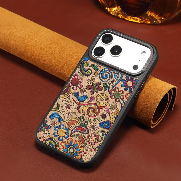 Funda magnética para teléfono Senior A28 con estampado étnico bordado, For iPhone 17 Pro Max, For iPhone 17 Pro, For iPhone 16 Pro Max, For iPhone 16 Pro, For iPhone 15 Pro Max, For iPhone 15 Pro