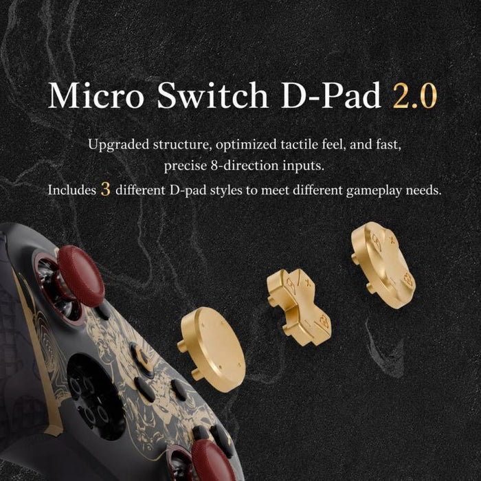 Mando de juegos GameSir G7 Pro 8K Bluetooth con cable e inalámbrico de tres modos, Nioh 3 Collab Edition, Champion Collab Edition