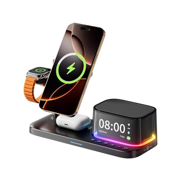 Cargador inalámbrico magnético C09 Plus 5 en 1