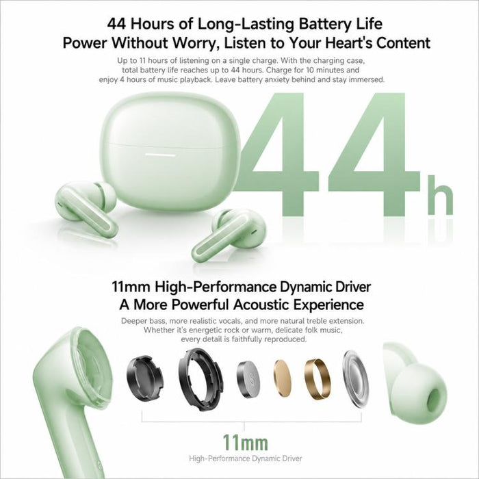 Auriculares Bluetooth intrauditivos Xiaomi REDMI Buds 8 originales con cancelación de ruido inteligente.