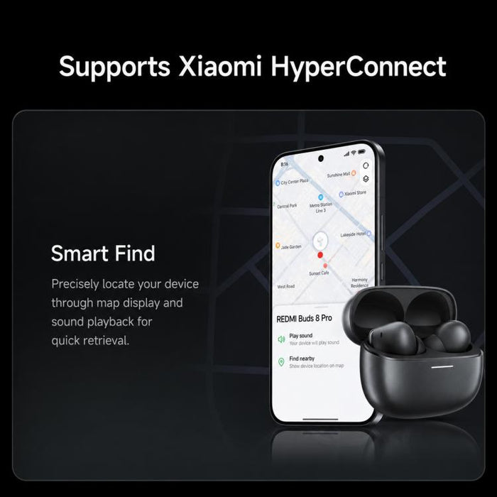 Auriculares Bluetooth intrauditivos Xiaomi REDMI Buds 8 Pro originales con cancelación de ruido inteligente.