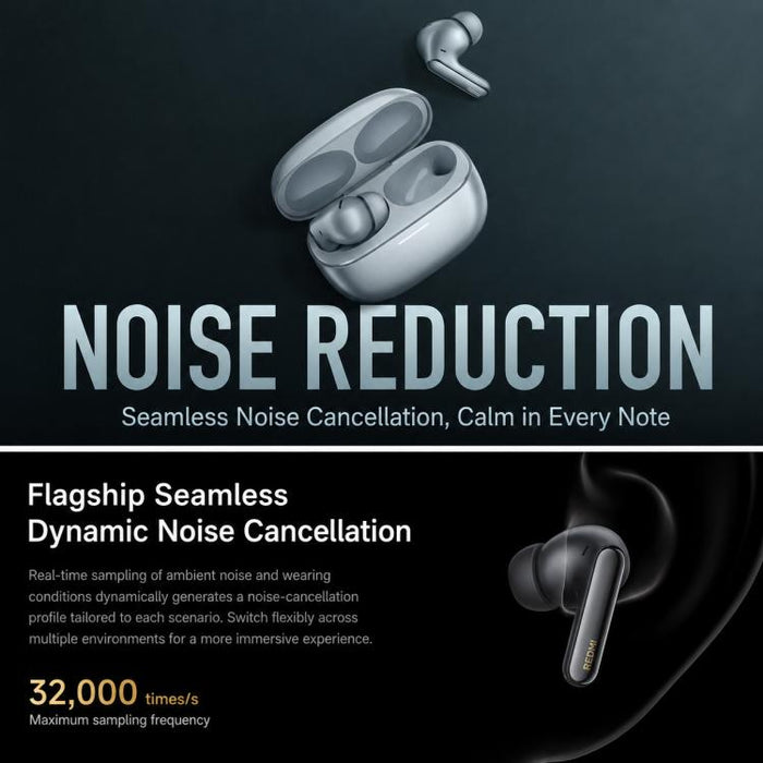 Auriculares Bluetooth intrauditivos Xiaomi REDMI Buds 8 Pro originales con cancelación de ruido inteligente.