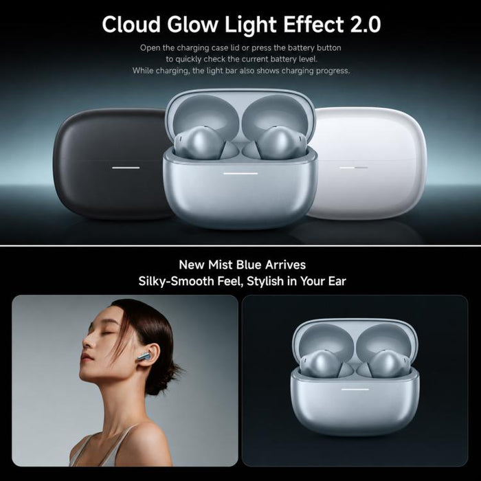 Auriculares Bluetooth intrauditivos Xiaomi REDMI Buds 8 Pro originales con cancelación de ruido inteligente.