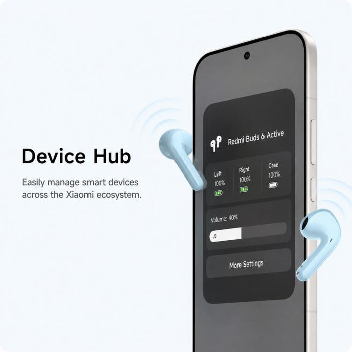 Auriculares Bluetooth semi-intraurales originales Xiaomi REDMI Buds 8 Active.