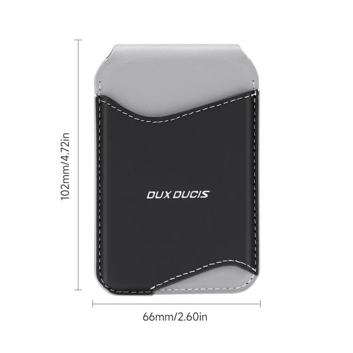 Tarjetero magnético con bloqueo RFID de la serie DUX DUCIS ARCH, estilo rítmico.