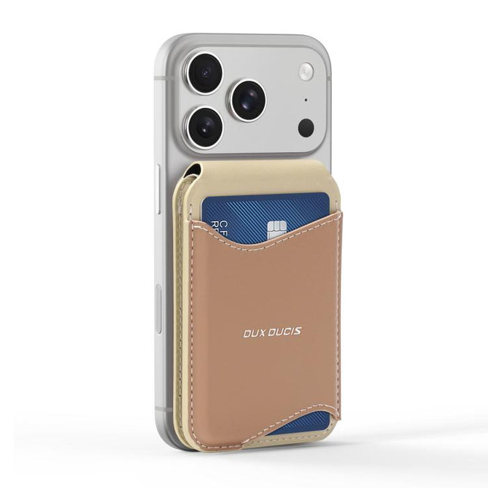 Tarjetero magnético con bloqueo RFID de la serie DUX DUCIS ARCH, estilo rítmico.