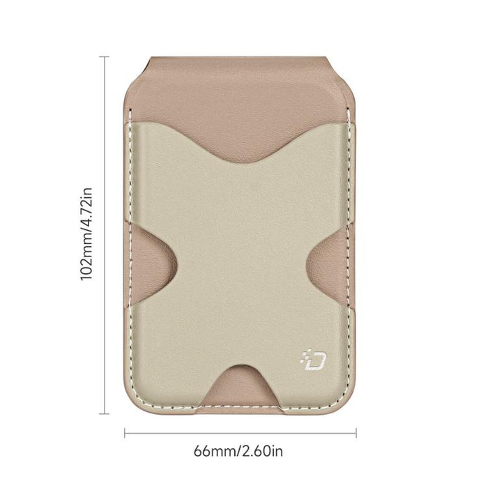 Tarjetero magnético con bloqueo RFID estilo mariposa de la serie DUX DUCIS PAPO