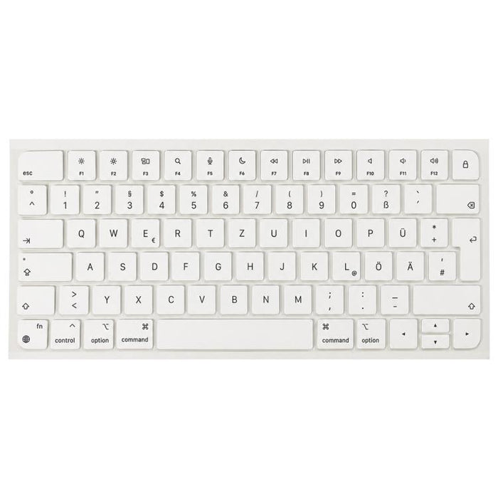 Teclas Magic Keyboard 3 y Magic Keyboard 4 para MacBook A2438, A2439, A2449, A2450, A3118 y A3203 (blancas), German, French