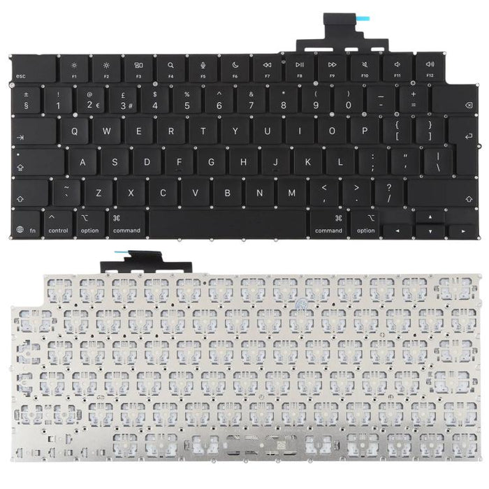 Teclado grande Enter para MacBook A3448 A3449 (Reino Unido), German, Spain, Russian, EU Version English