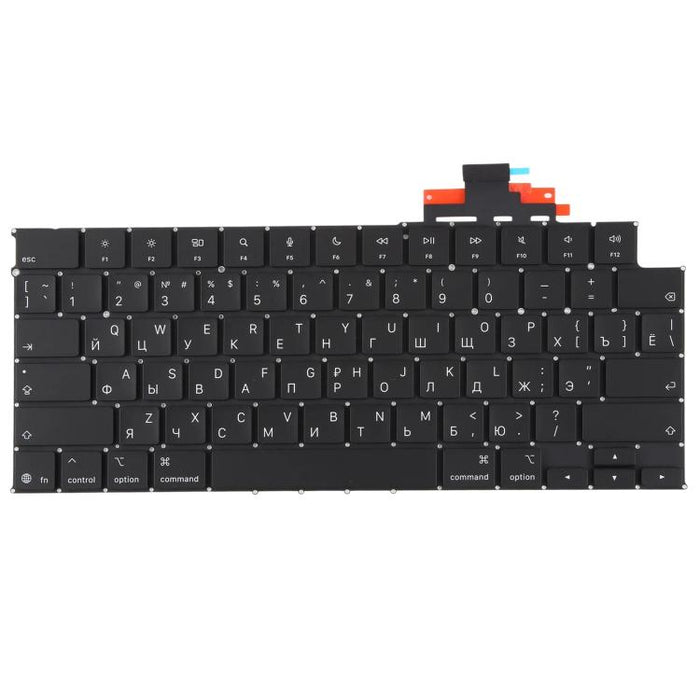 Teclas Enter pequeñas para MacBook A3448 A3449 (versión estadounidense), Russian, US Version