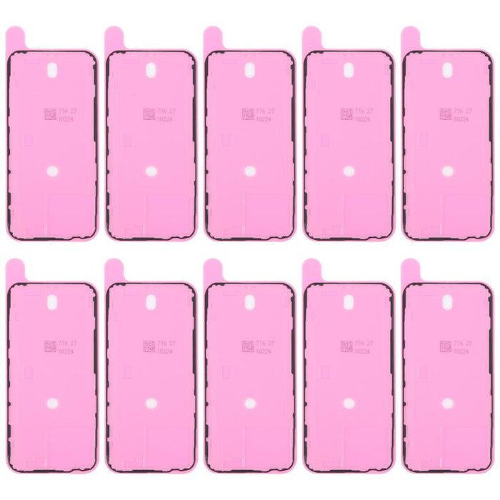 10 unidades de adhesivo para la cubierta de la carcasa trasera OEM, compatible con pruebas de hermeticidad., For iPhone 14, For iPhone 14 Plus, For iPhone 15, For iPhone 15 Plus, For iPhone 15 Pro Max, For iPhone 15 Pro, For iPhone 16, For iPhone 16 Pl...