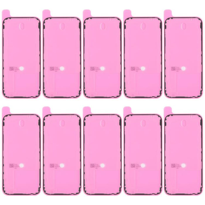 10 unidades de adhesivo para la cubierta de la carcasa trasera OEM, compatible con pruebas de hermeticidad., For iPhone 14, For iPhone 14 Plus, For iPhone 15, For iPhone 15 Plus, For iPhone 15 Pro Max, For iPhone 15 Pro, For iPhone 16, For iPhone 16 Pl...