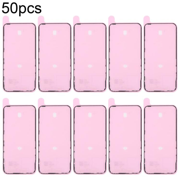50 unidades de adhesivo para la cubierta de la carcasa trasera OEM, compatible con pruebas de hermeticidad., For iPhone 14, For iPhone 14 Plus, For iPhone 15, For iPhone 15 Plus, For iPhone 15 Pro Max, For iPhone 15 Pro, For iPhone 16, For iPhone 16 Pl...
