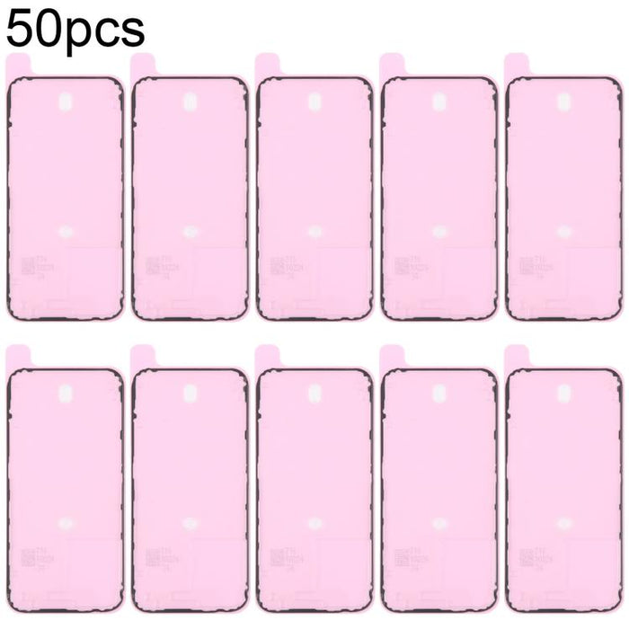 50 unidades de adhesivo para la cubierta de la carcasa trasera OEM, compatible con pruebas de hermeticidad., For iPhone 14, For iPhone 14 Plus, For iPhone 15, For iPhone 15 Plus, For iPhone 15 Pro Max, For iPhone 15 Pro, For iPhone 16, For iPhone 16 Pl...