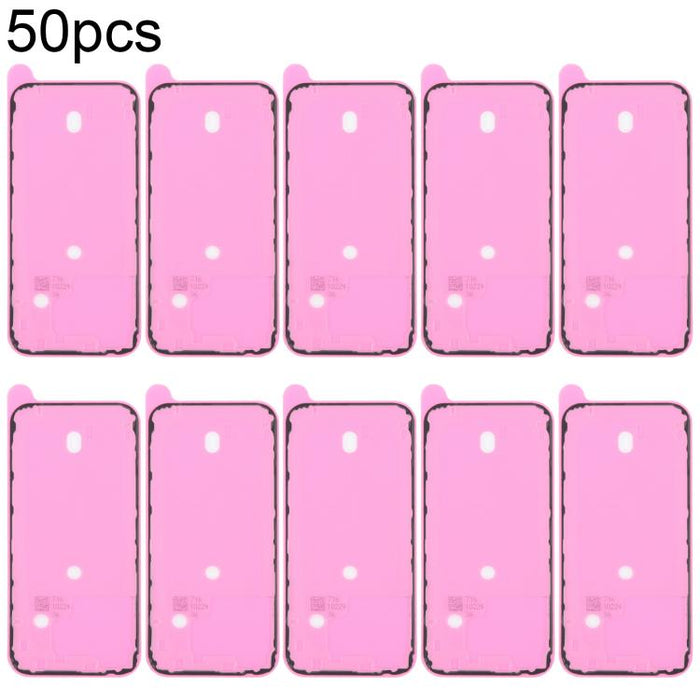 50 unidades de adhesivo para la cubierta de la carcasa trasera OEM, compatible con pruebas de hermeticidad., For iPhone 14, For iPhone 14 Plus, For iPhone 15, For iPhone 15 Plus, For iPhone 15 Pro Max, For iPhone 15 Pro, For iPhone 16, For iPhone 16 Pl...