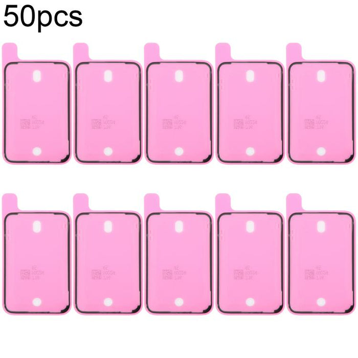 50 unidades de adhesivo para la cubierta de la carcasa trasera OEM, compatible con pruebas de hermeticidad., For iPhone 14, For iPhone 14 Plus, For iPhone 15, For iPhone 15 Plus, For iPhone 15 Pro Max, For iPhone 15 Pro, For iPhone 16, For iPhone 16 Pl...