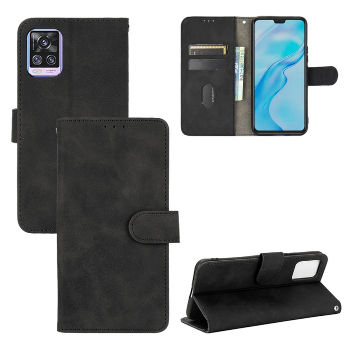Funda de piel sintética con textura de piel de becerro con tapa horizontal y hebilla magnética con soporte, ranuras para tarjetas y cartera, For OPPO F17, For vivo V20 Pro / S7, For vivo V20 4G (Indian Version), For vivo Y73s, For Nokia 3.4            ...