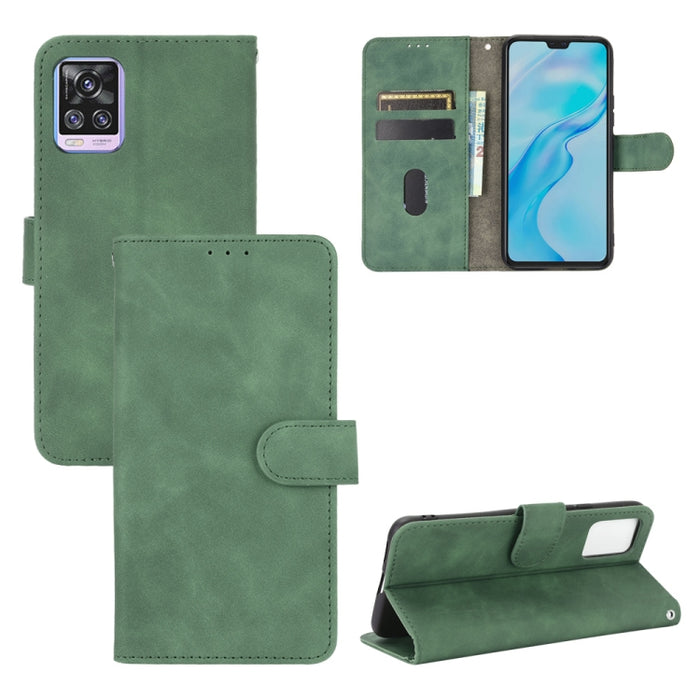 Funda de piel sintética con textura de piel de becerro con tapa horizontal y hebilla magnética con soporte, ranuras para tarjetas y cartera, For OPPO F17, For vivo V20 Pro / S7, For vivo V20 4G (Indian Version), For vivo Y73s, For Nokia 3.4            ...