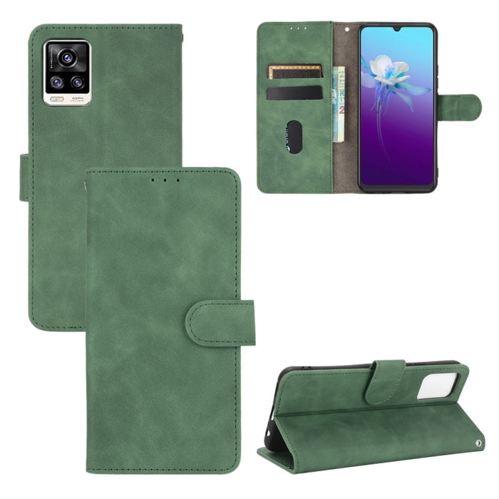 Funda de piel sintética con textura de piel de becerro con tapa horizontal y hebilla magnética con soporte, ranuras para tarjetas y cartera, For OPPO F17, For vivo V20 Pro / S7, For vivo V20 4G (Indian Version), For vivo Y73s, For Nokia 3.4            ...