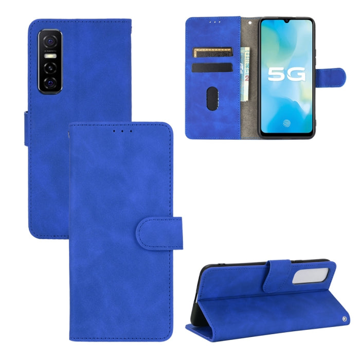 Funda de piel sintética con textura de piel de becerro con tapa horizontal y hebilla magnética con soporte, ranuras para tarjetas y cartera, For OPPO F17, For vivo V20 Pro / S7, For vivo V20 4G (Indian Version), For vivo Y73s, For Nokia 3.4            ...