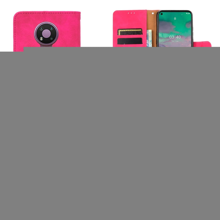 Funda de piel sintética con textura de piel de becerro con tapa horizontal y hebilla magnética con soporte, ranuras para tarjetas y cartera, For OPPO F17, For vivo V20 Pro / S7, For vivo V20 4G (Indian Version), For vivo Y73s, For Nokia 3.4            ...