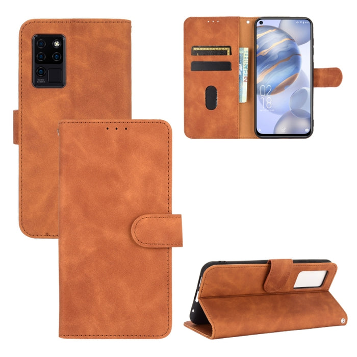 Funda de piel sintética con textura de piel de becerro con tapa horizontal y hebilla magnética con soporte, ranuras para tarjetas y cartera, For OPPO F17, For vivo V20 Pro / S7, For vivo V20 4G (Indian Version), For vivo Y73s, For Nokia 3.4            ...