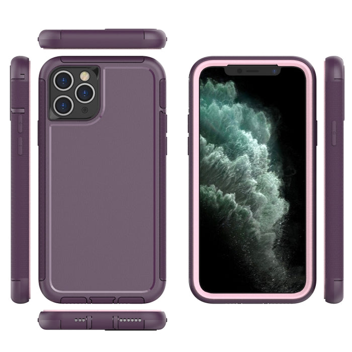 Estuche protector de PC + TPU con orificio preciso a prueba de golpes todo incluido 360
