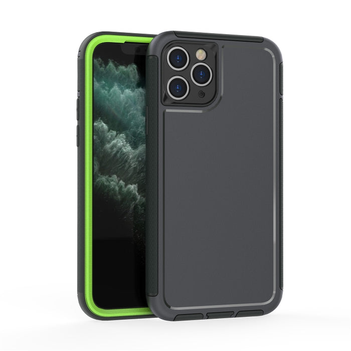 Estuche protector de PC + TPU con orificio preciso a prueba de golpes todo incluido 360